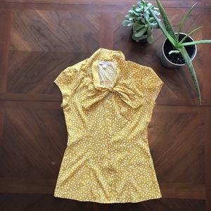 Banana Republic Yellow Blouse